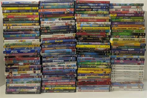 DVDs for sale 